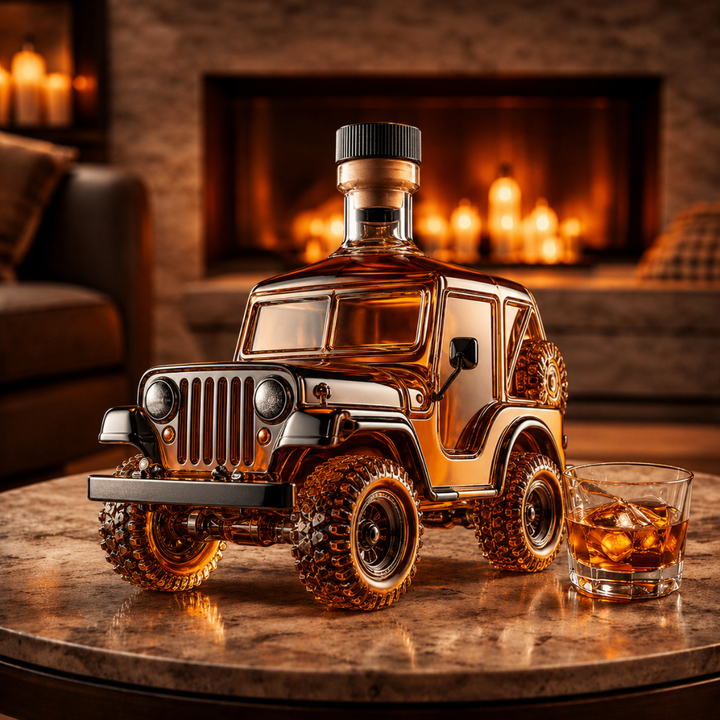Botella de whisky edición limitada Jeep