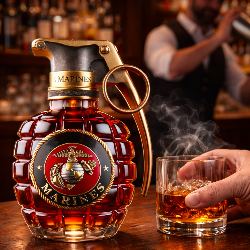 Botella de whisky Edición Garnet