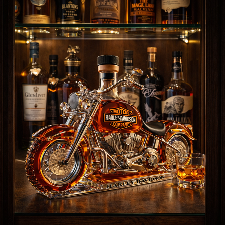 Botella de Whisky Edición Especial Harley-Davidson