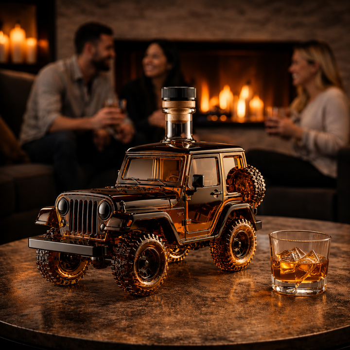 Botella de whisky edición limitada Jeep