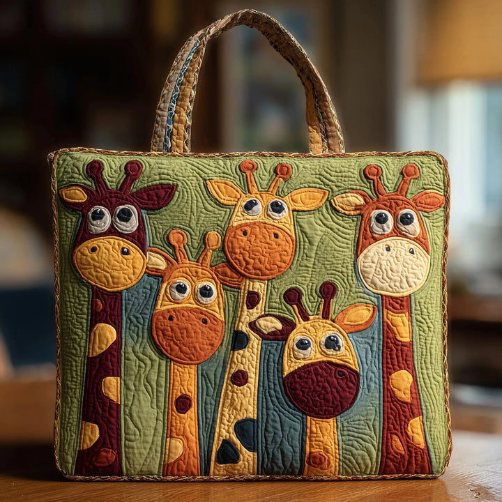 Bolso de acolchado - Diseño de jirafa