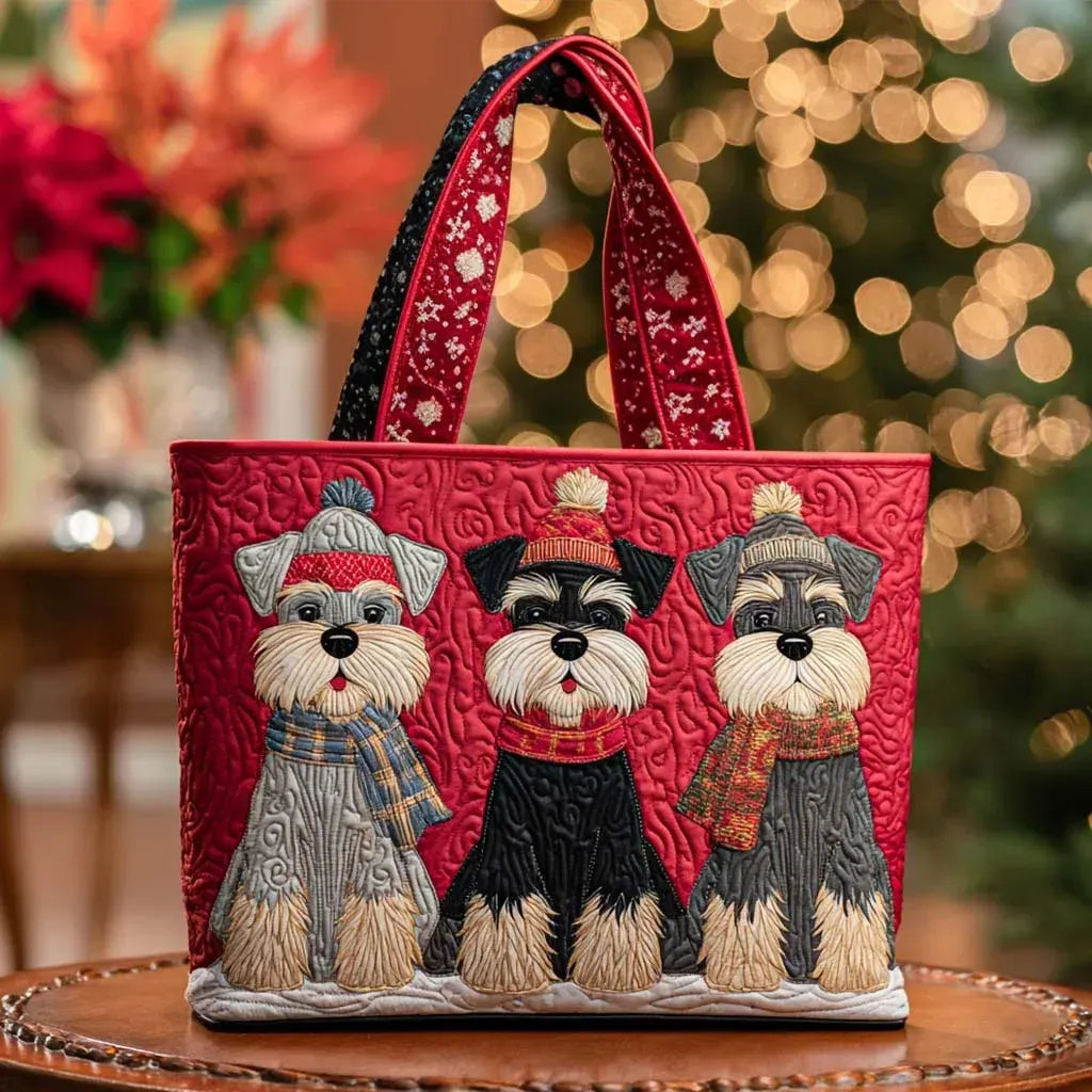 Saco Artesanal - Set de Trío Schnauzer