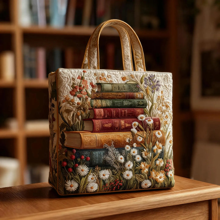 Saco Artesanal Matelassé - Diseño Floral