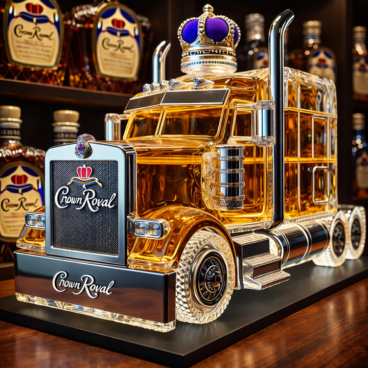 Botella de Whisky - Diseño de Remolque