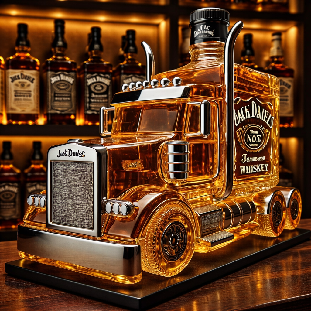 Botella de Whisky - Diseño de Remolque