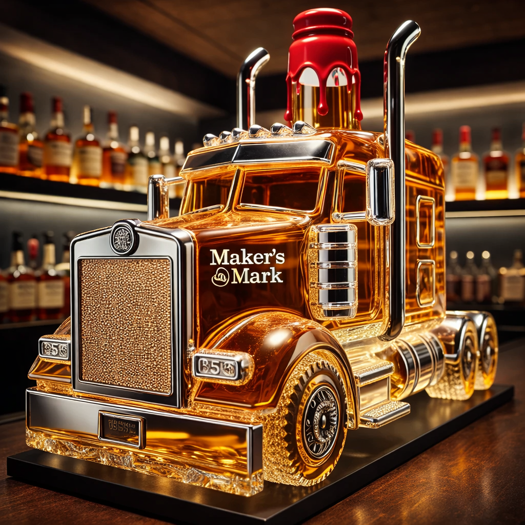 Botella de Whisky - Diseño de Remolque