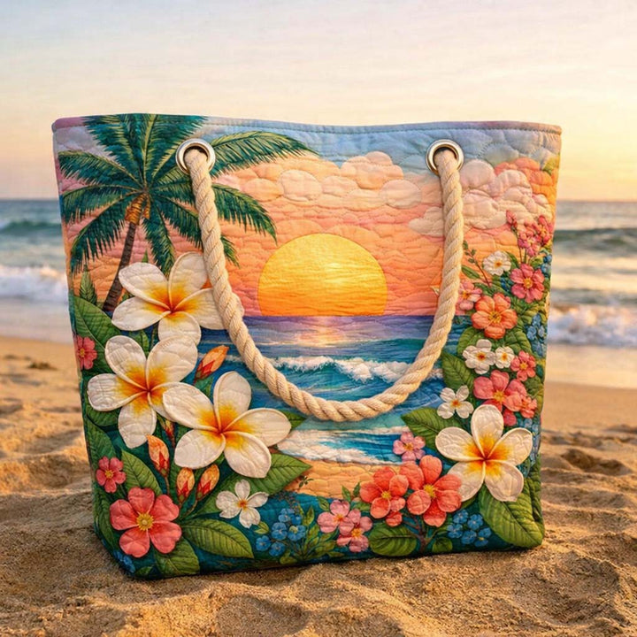 Bolsa de playa hecha a mano Tropical Breeze