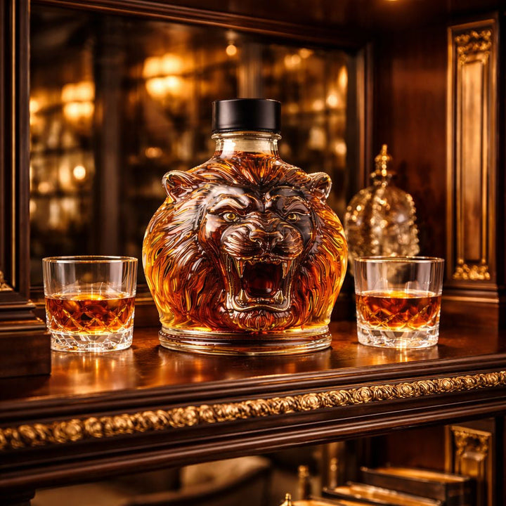 Botella de whisky Edición León