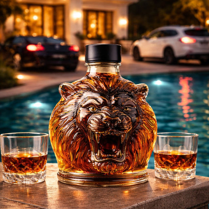 Botella de whisky Edición León