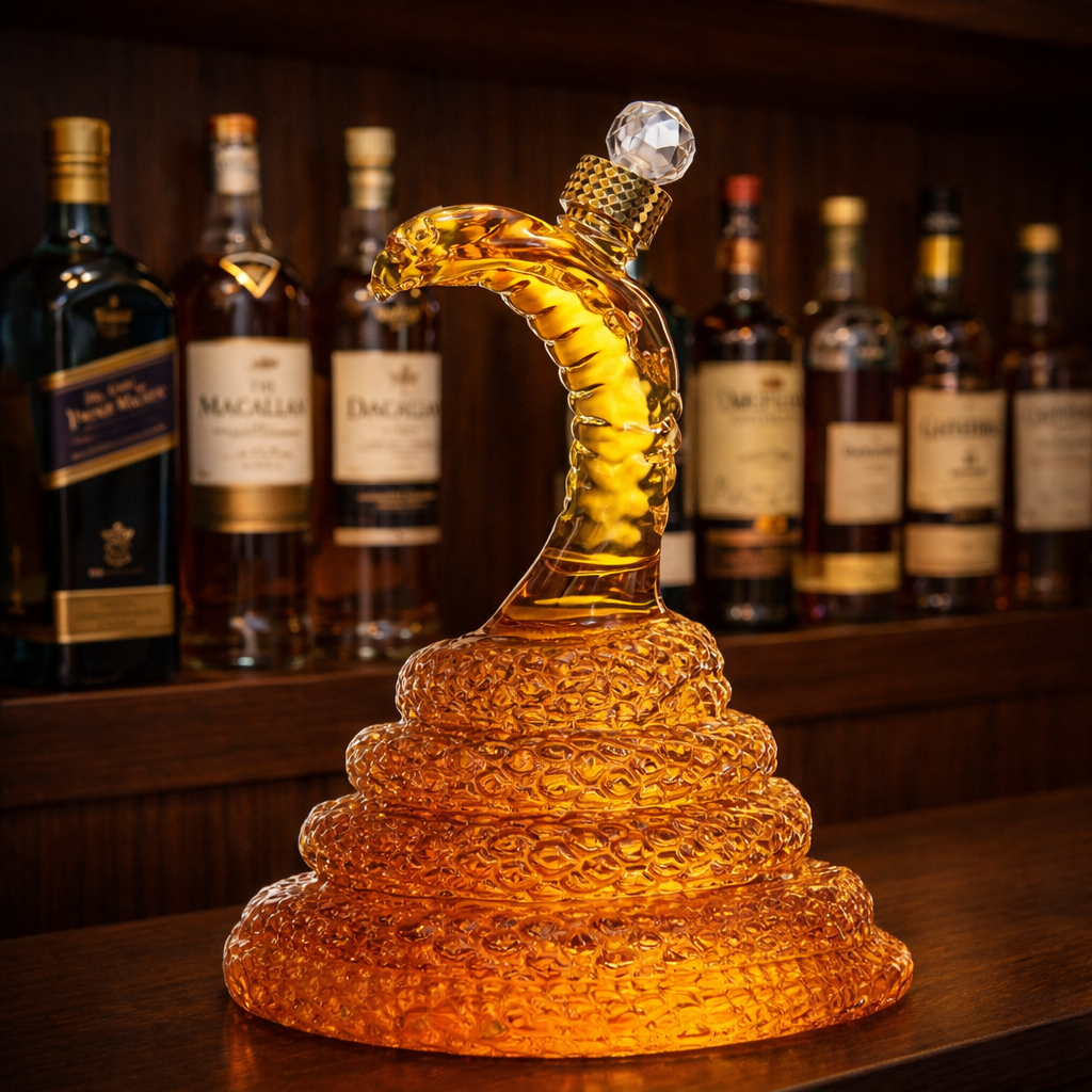Botella de whisky Edición Cobra