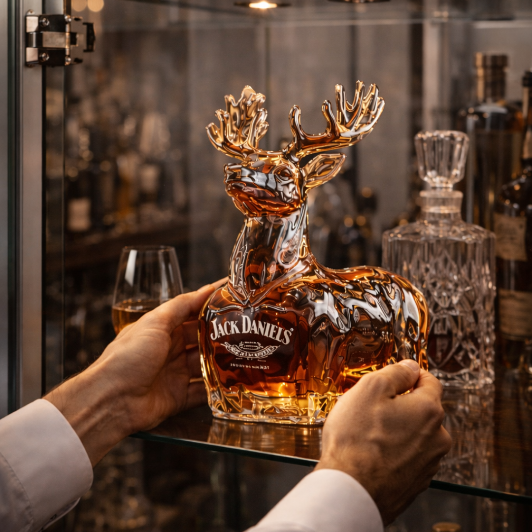 Botella de whisky Jack Daniel's Edición Renos