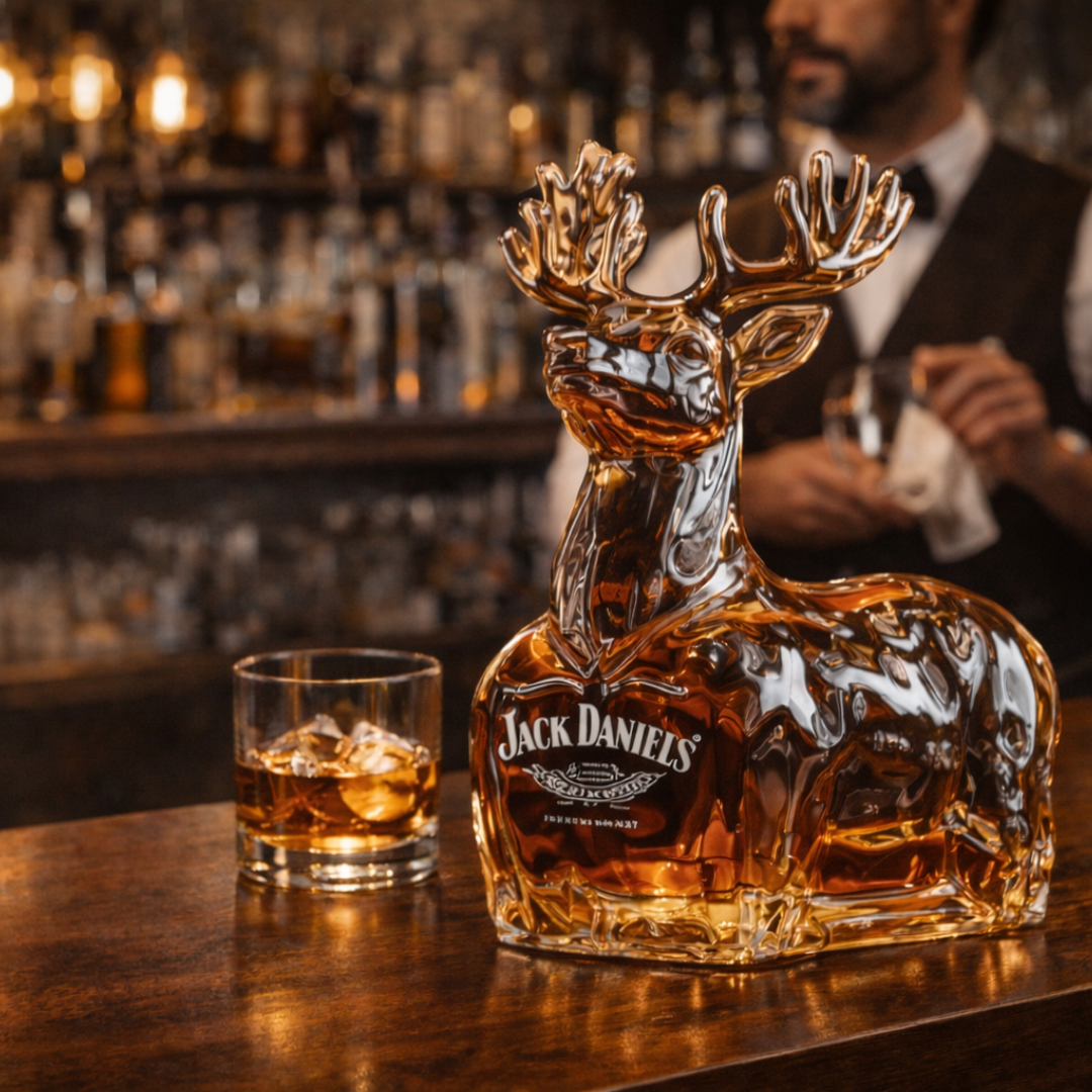 Botella de whisky Jack Daniel's Edición Renos