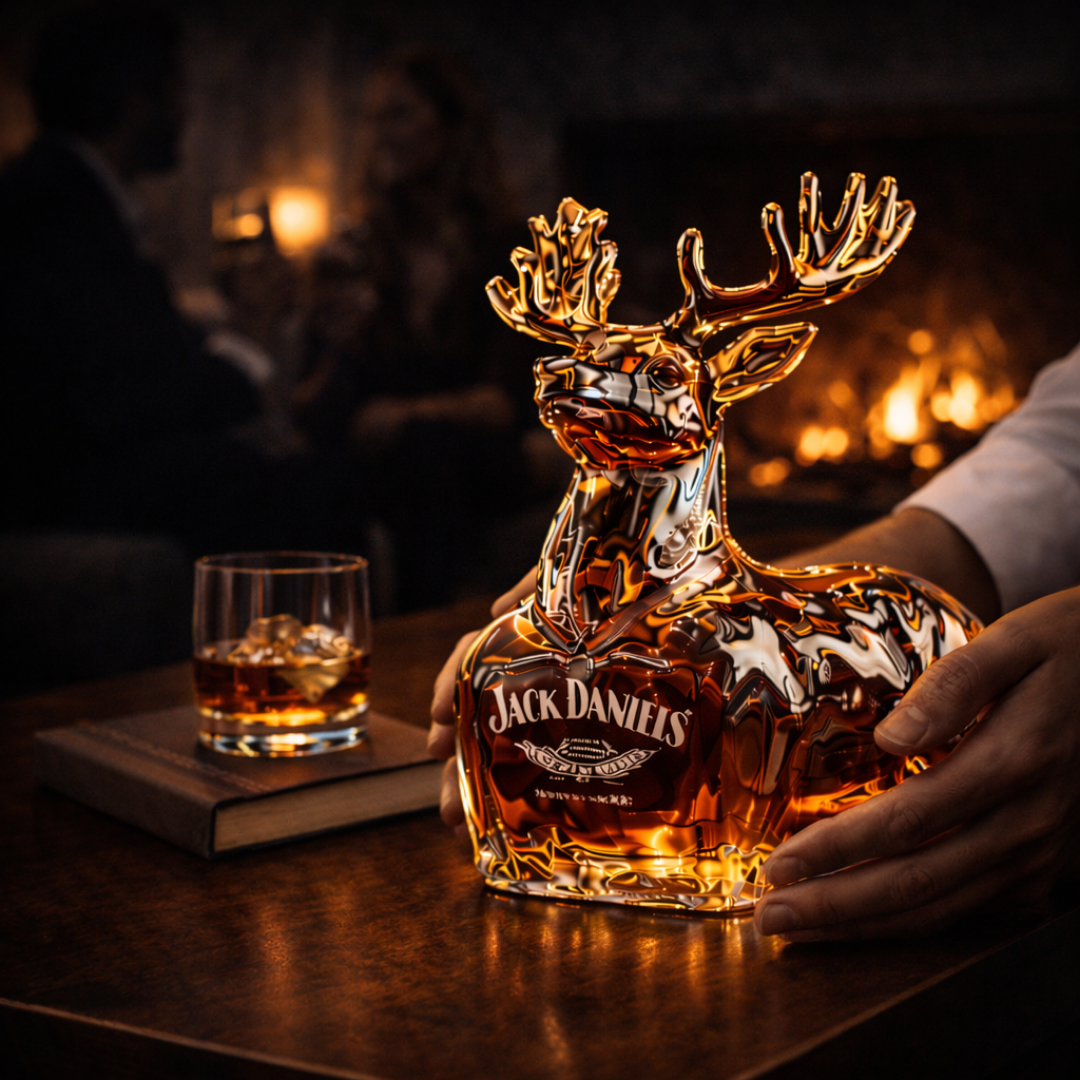 Botella de whisky Jack Daniel's Edición Renos