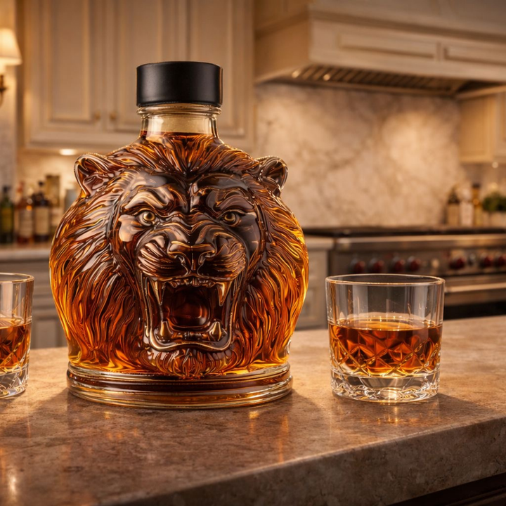 Botella de whisky Edición León