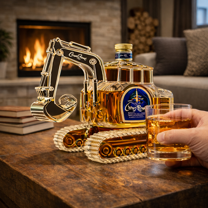 Botella de Whisky Edición Excavadora