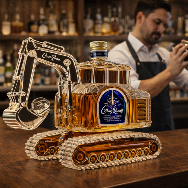 Botella de Whisky Edición Excavadora