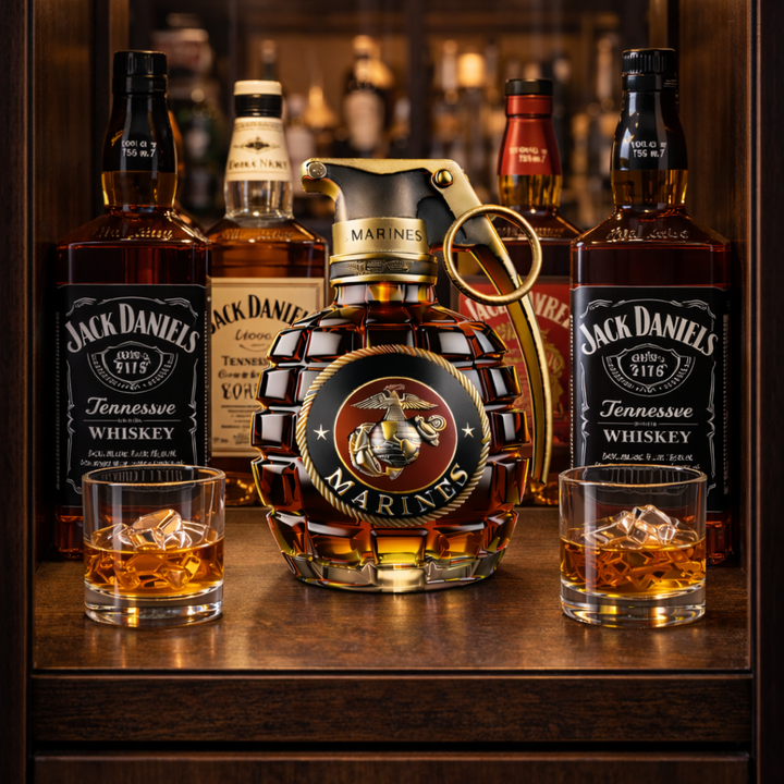 Botella de whisky Edición Garnet