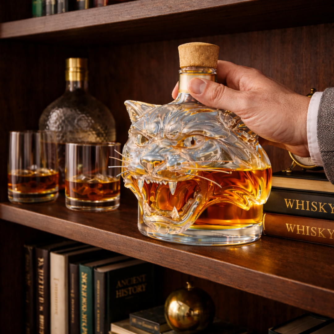 Botella de Whisky Edición Tigre