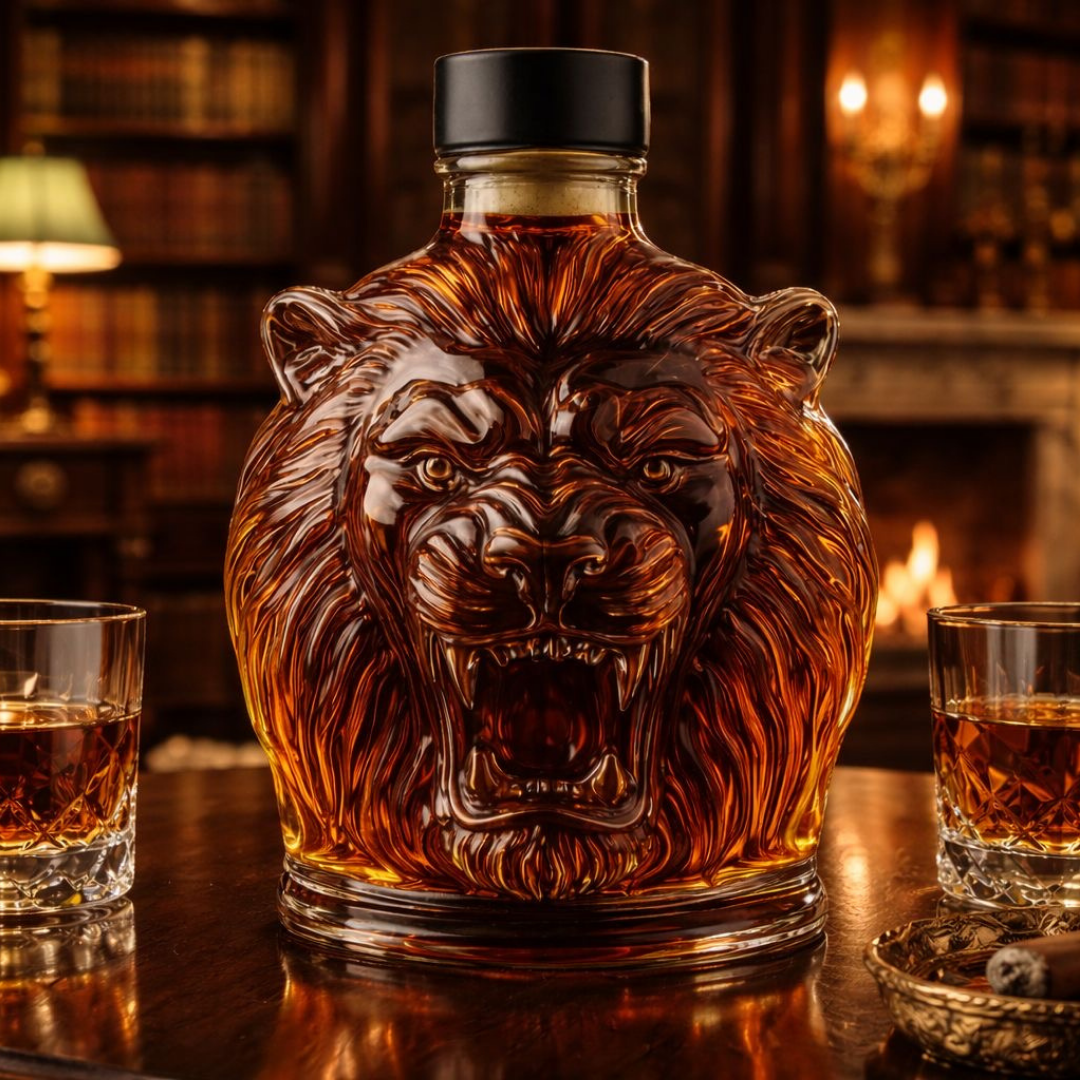 Botella de whisky Edición León
