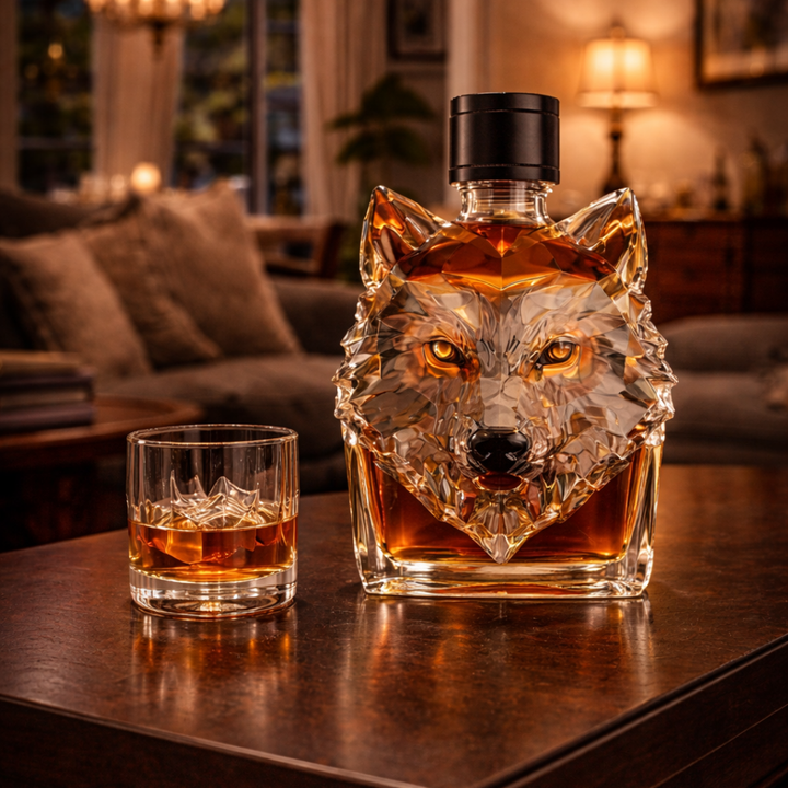 Botella de Whisky Edición Lobo