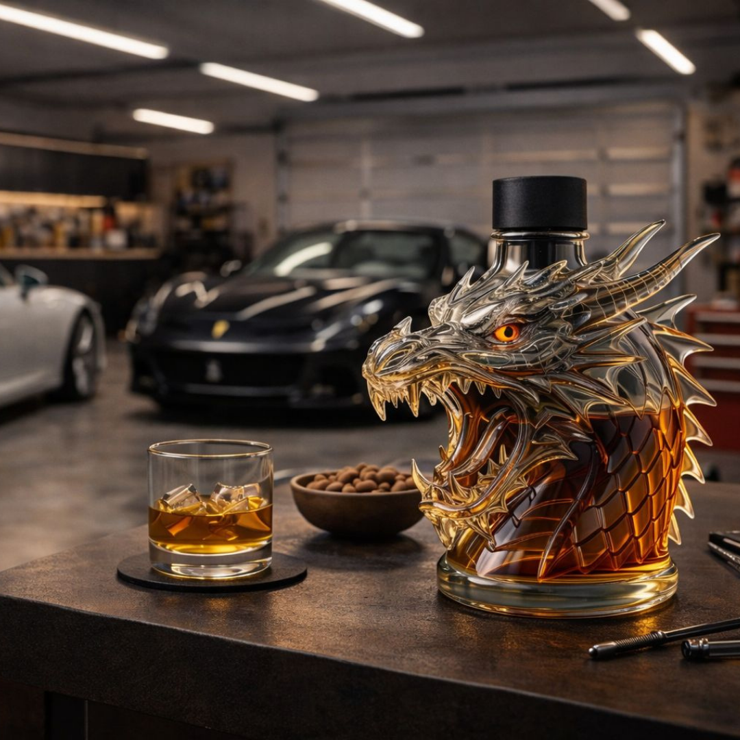 Botella de Whisky Edición Dragón