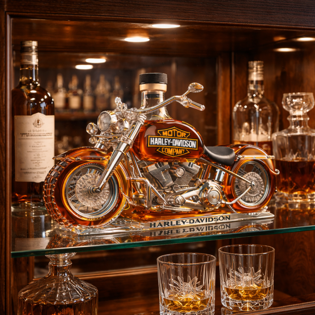 Botella de Whisky Edición Especial Harley-Davidson