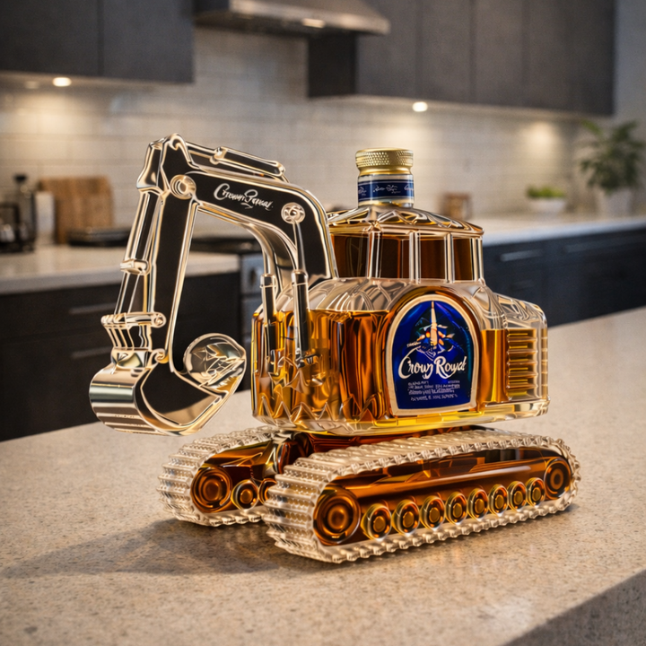Botella de Whisky Edición Excavadora