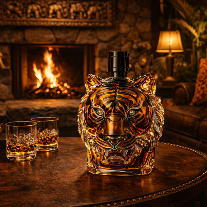 Botella de whisky Edición Tigre