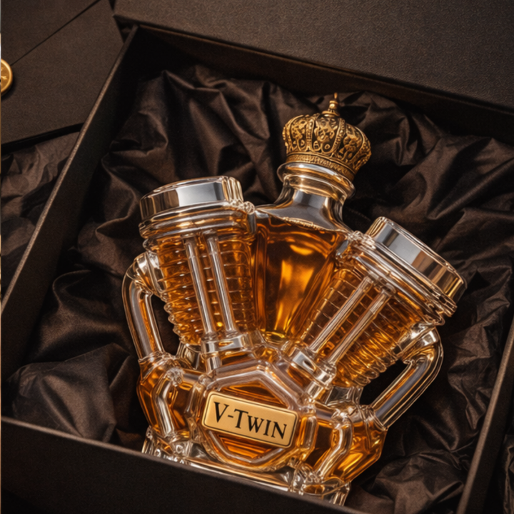Botella de Whisky Edición V8
