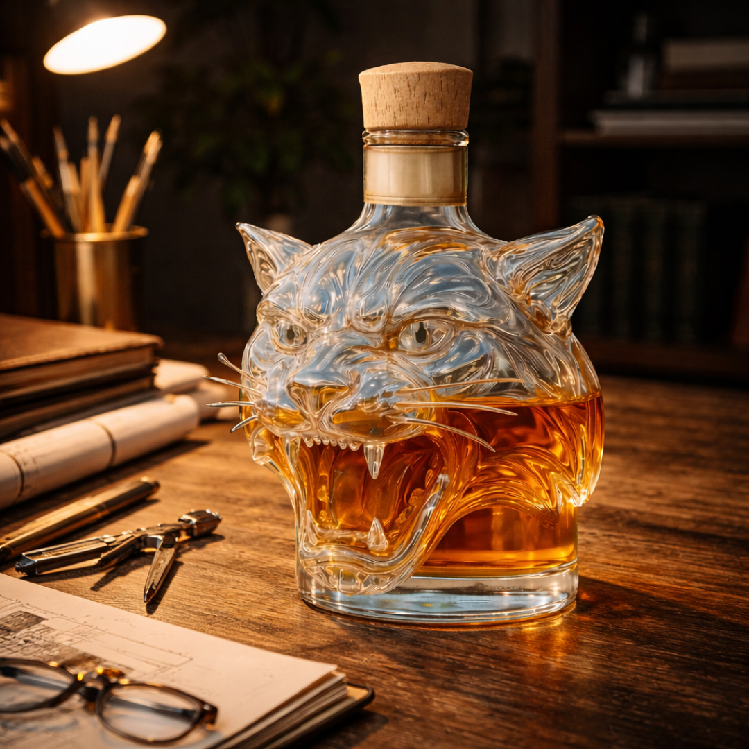 Botella de Whisky Edición Tigre