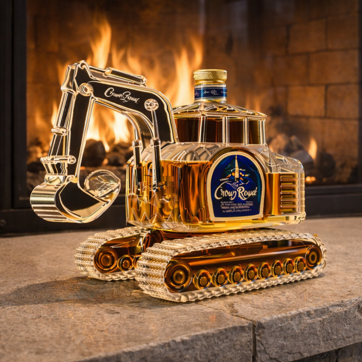Botella de Whisky Edición Excavadora
