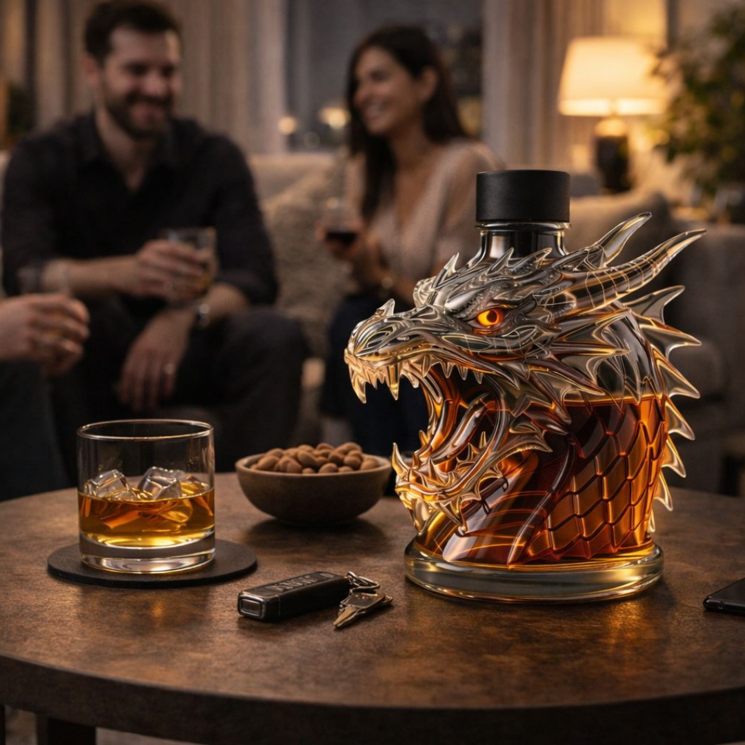 Botella de Whisky Edición Dragón