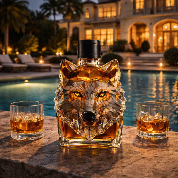 Botella de Whisky Edición Lobo