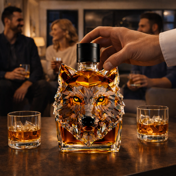 Botella de Whisky Edición Lobo