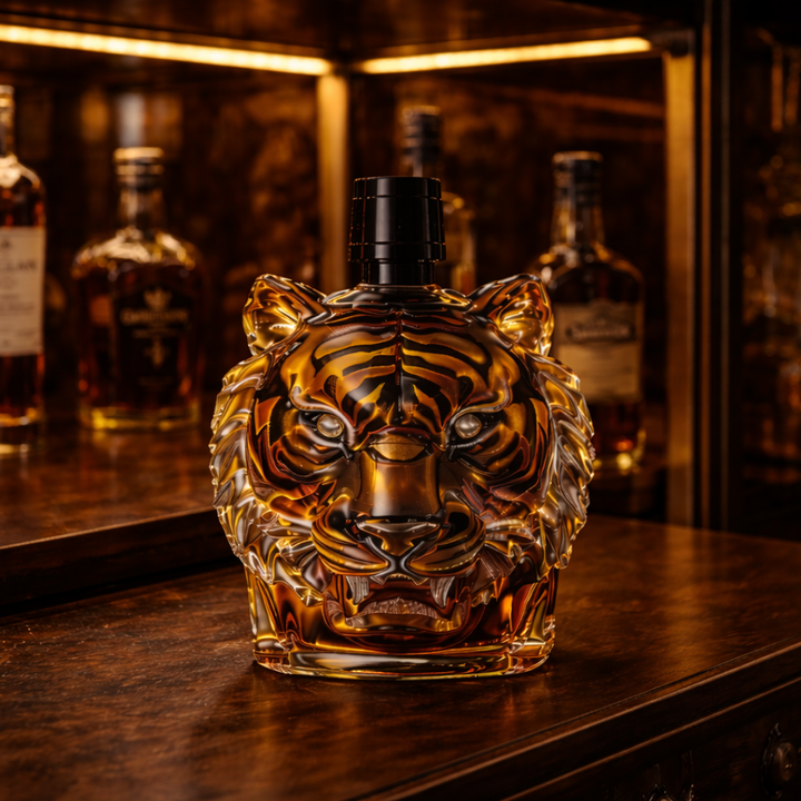 Botella de whisky Edición Tigre