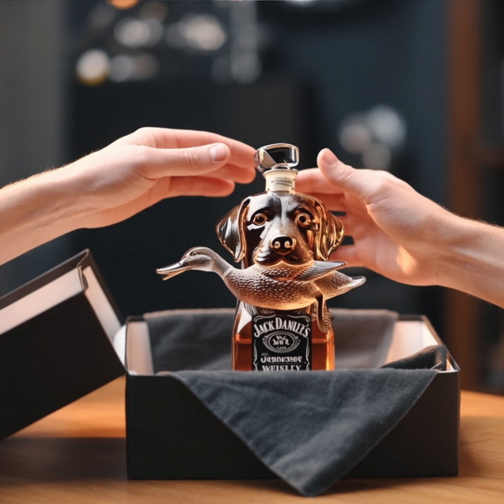 Edición Pato Salvaje Botella de Whisky