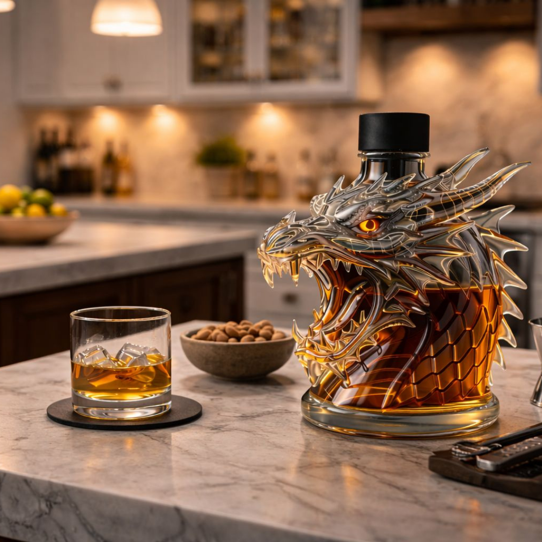 Botella de Whisky Edición Dragón