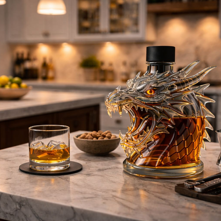 Botella de Whisky Edición Dragón