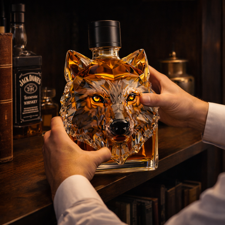 Botella de Whisky Edición Lobo
