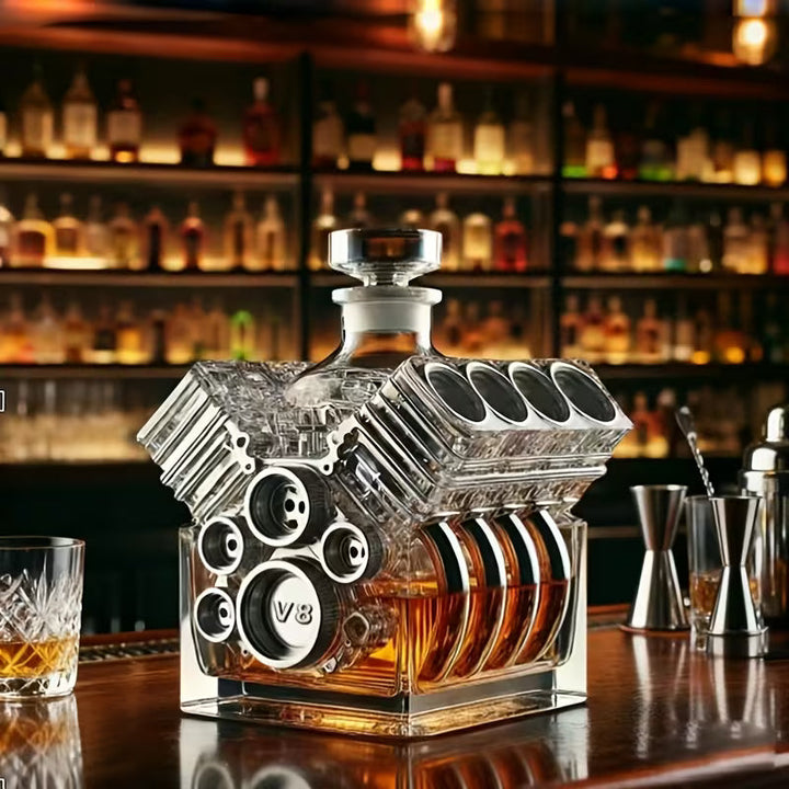 Botella de Whisky Edición Motor