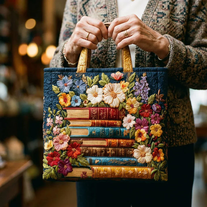 Bolsa Sac Artesanal - Con estampado floral