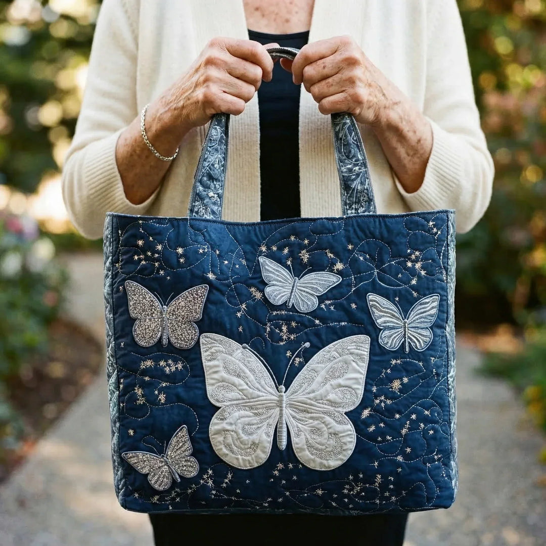 Saco Artesanal - Papillon Plata