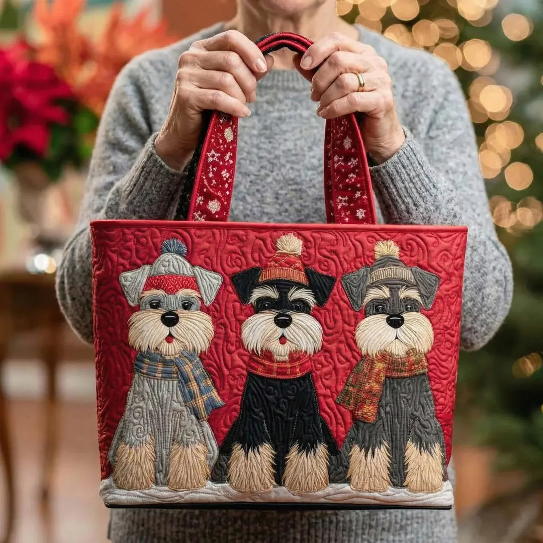 Saco Artesanal - Set de Trío Schnauzer