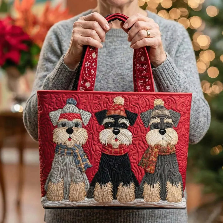 Saco Artesanal - Set de Trío Schnauzer